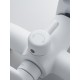 Смеситель для ванны Shevanik S4722C, белый