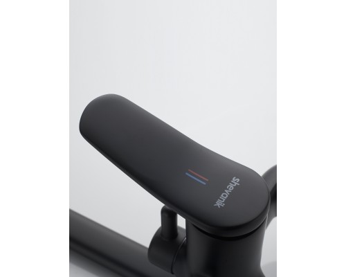 Смеситель для ванны Shevanik S4722H, черный