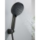 Смеситель для ванны Shevanik S4722T, оружейная сталь