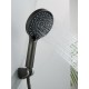 Смеситель для ванны Shevanik S4722T, оружейная сталь