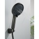 Смеситель для ванны Shevanik S4722T, оружейная сталь