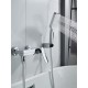 Смеситель для ванны Shevanik S4552, хром