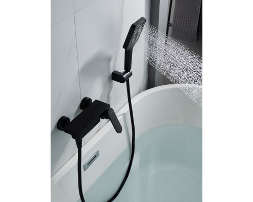 Смеситель для ванны Shevanik S4552H, черный