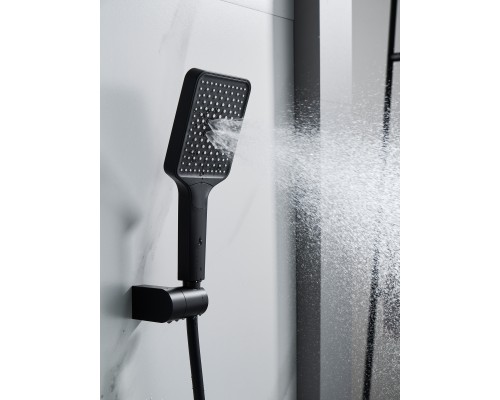 Смеситель для ванны Shevanik S4552H, черный