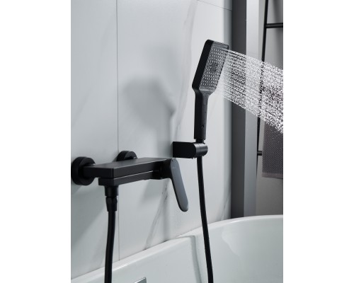 Смеситель для ванны Shevanik S4552H, черный