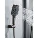 Смеситель для ванны Shevanik S4552T, оружейная сталь