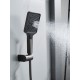 Смеситель для ванны Shevanik S4552T, оружейная сталь