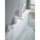Смеситель на борт ванны Shevanik S4812C, белый