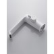 Смеситель на борт ванны Shevanik S4812C, белый