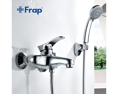 Смеситель для ванны FRAP F3201, хром