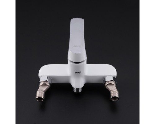 Смеситель для ванны FRAP F2231, белый