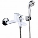Смеситель для ванны FRAP F3241, белый