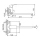 Смеситель для ванны FRAP F2246, хром