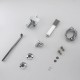 Смеситель для ванны FRAP F2246, хром