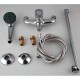Смеситель для ванны FRAP F2213, хром