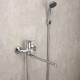 Смеситель для ванны FRAP F2214-B, хром