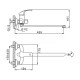 Смеситель для ванны FRAP F2236, хром