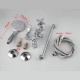 Смеситель для ванны FRAP F2124, хром