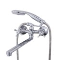 Смеситель для ванны FRAP F2224, хром