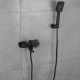 Смеситель для ванны FRAP F3262, черный