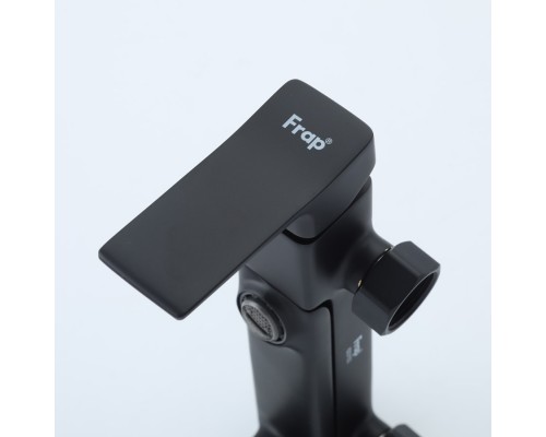 Смеситель для ванны FRAP F3284-6, черный