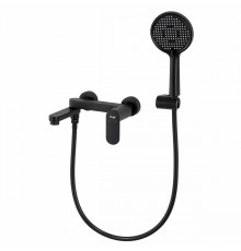 Смеситель для ванны FRAP F3285-6, черный