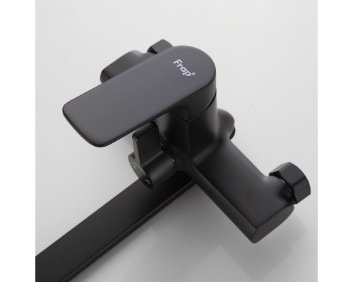 Смеситель для ванны FRAP F2286-6, черный