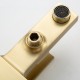Смеситель для ванны FRAP F3291-23, золотой сатин