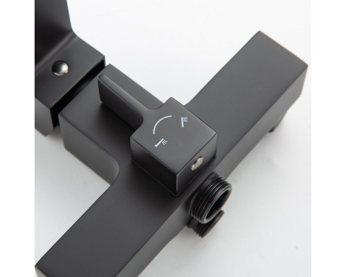 Смеситель для ванны FRAP F2291-6, черный