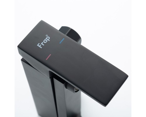 Смеситель для ванны FRAP F3291-6, черный
