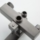 Смеситель для ванны FRAP F2291-9, оружейная сталь