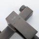 Смеситель для ванны FRAP F3291-29, оружейная сталь