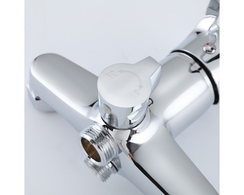 Смеситель для ванны FRAP F22702-B, хром