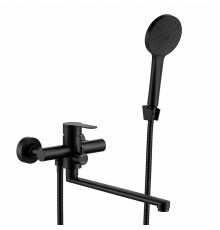 Смеситель для ванны FRAP F22801-26, черный