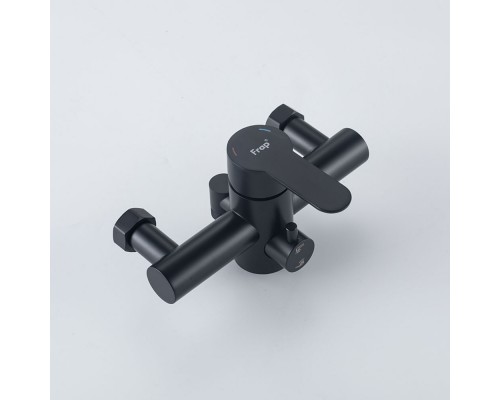 Смеситель для ванны FRAP F22801-26, черный