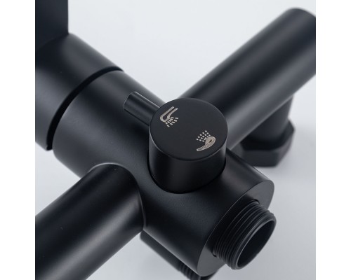 Смеситель для ванны FRAP F22801-26, черный