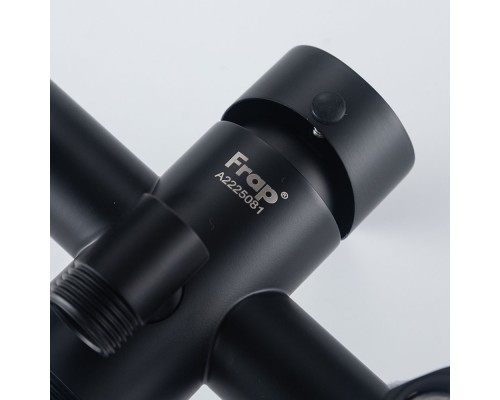 Смеситель для ванны FRAP F22801-26, черный