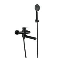 Смеситель для ванны FRAP F32801-6, черный