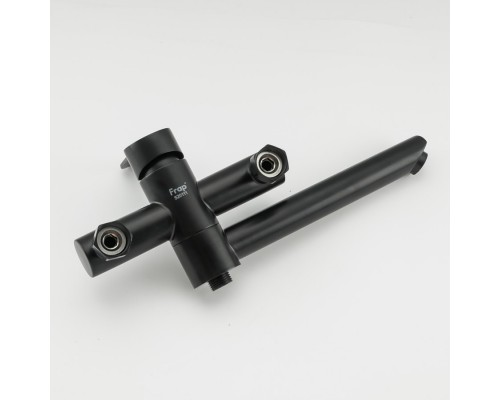Смеситель для ванны FRAP F32801-6, черный