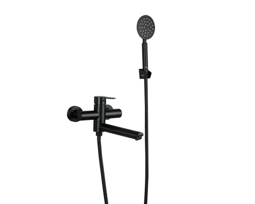 Смеситель для ванны FRAP F32801-6, черный