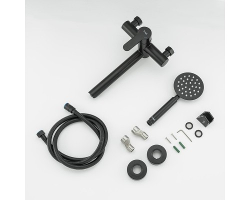 Смеситель для ванны FRAP F32801-6, черный