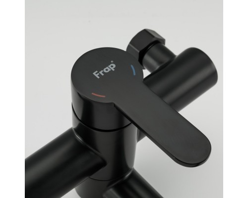 Смеситель для ванны FRAP F32801-6, черный