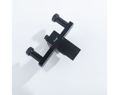 Смеситель для ванны FRAP F22802-26, черный