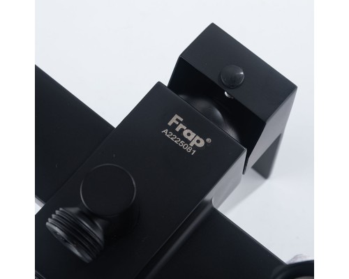 Смеситель для ванны FRAP F22802-26, черный