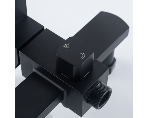 Смеситель для ванны FRAP F22802-26, черный