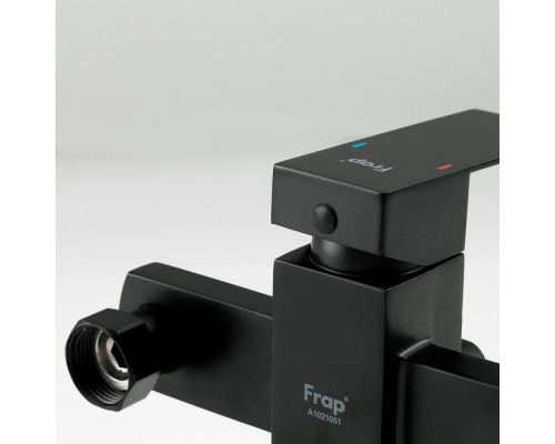 Смеситель для ванны FRAP F32802-6, черный