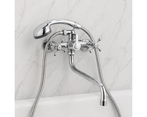 Смеситель для ванны FRUD R22108, хром