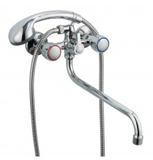 Смеситель для ванны FRUD R22109, хром