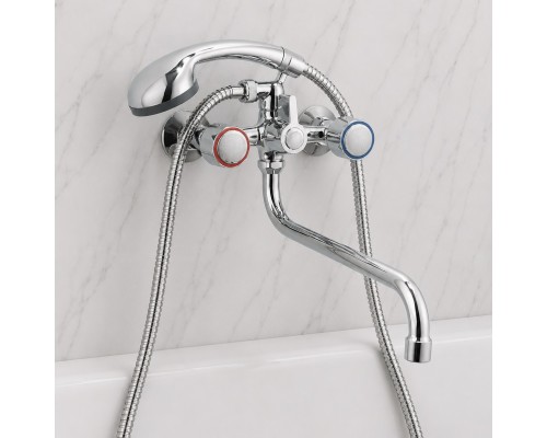 Смеситель для ванны FRUD R22109, хром