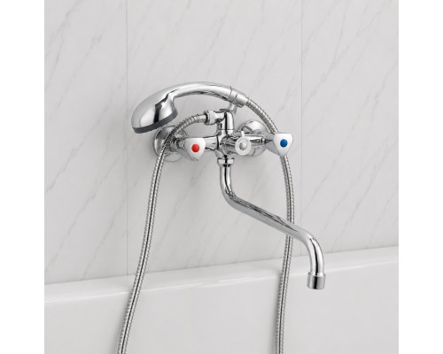 Смеситель для ванны FRUD R22111, хром